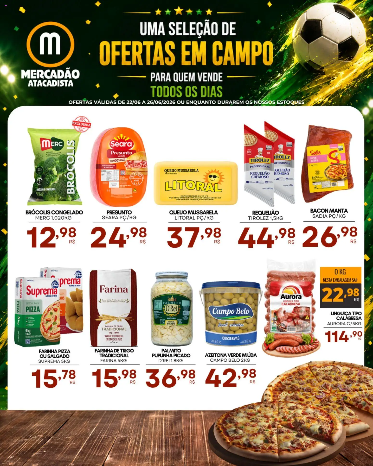 Mercadão Atacadista Folheto - válido de 22/06/2026 | Página: 1