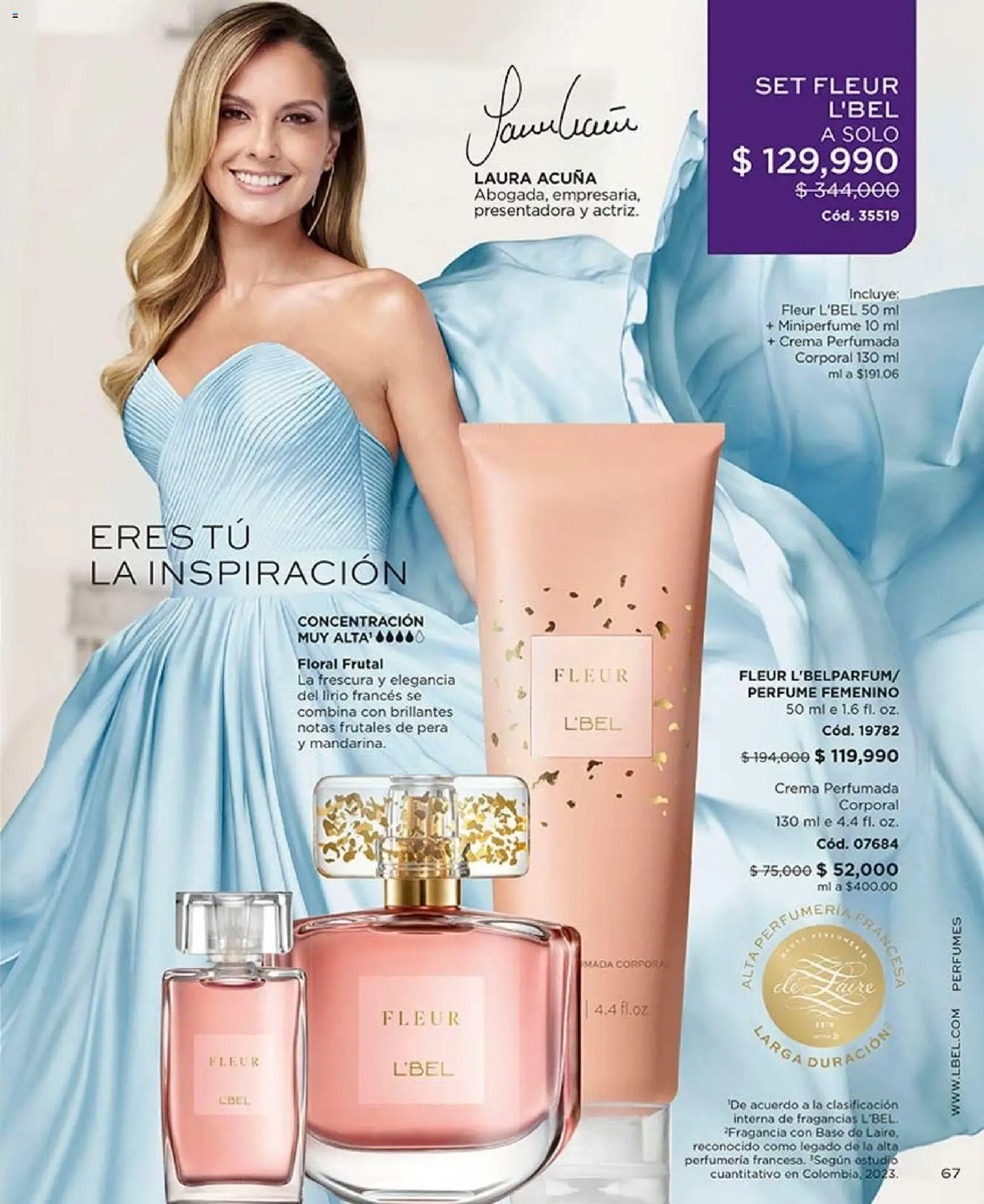 L'Bel revista - valida desde el 07/09/2026 | Página: 67 | Productos: Perfumes, Perfume, Fragancia, Pera
