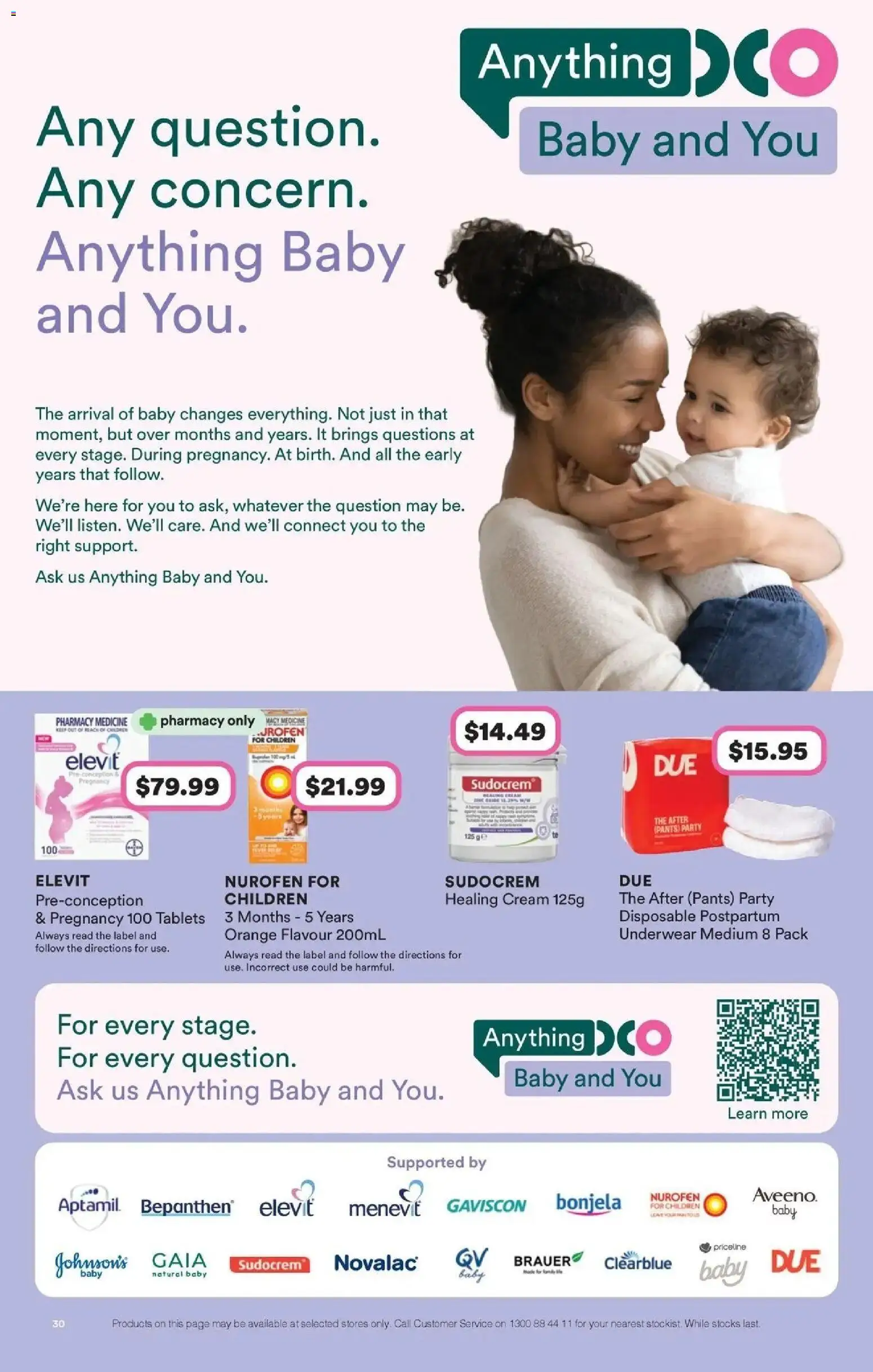 Priceline Pharmacy catalogue - valid from 27/08/2026 | Page: 30 | Products: Cream, Underwear, Sudocrem, Tablets