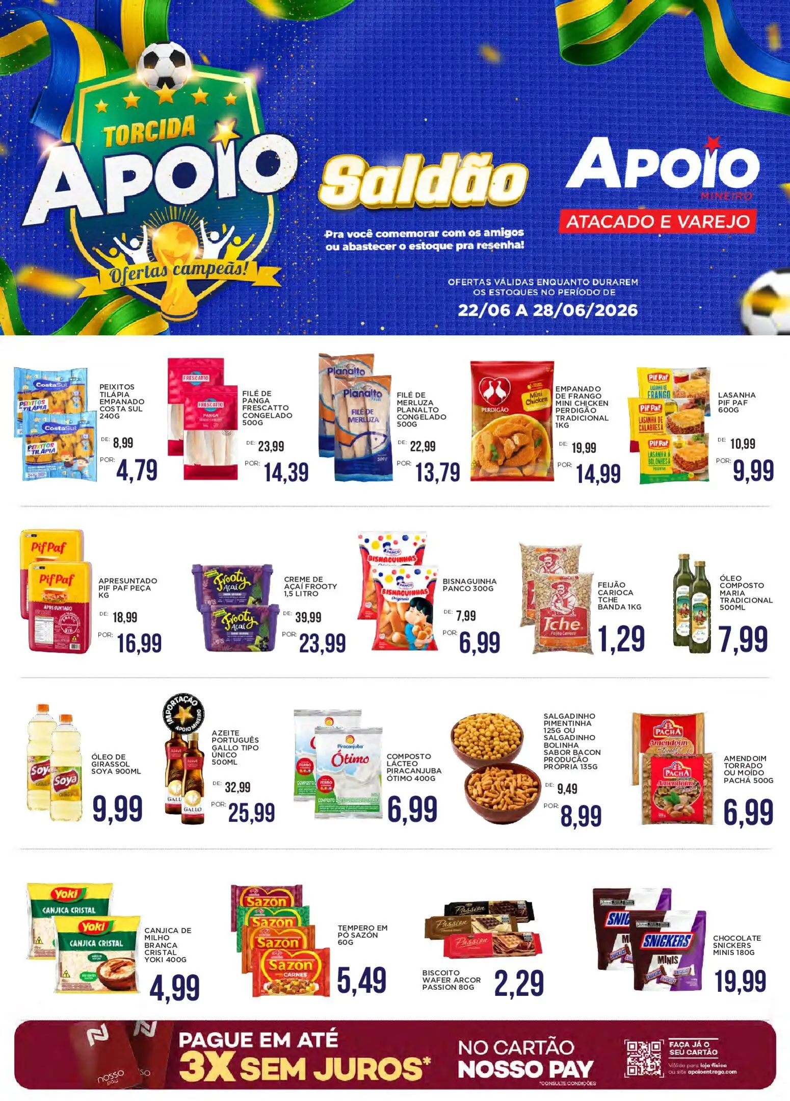 Apoio Mineiro Folheto - válido de 22/06/2026 | Página: 1