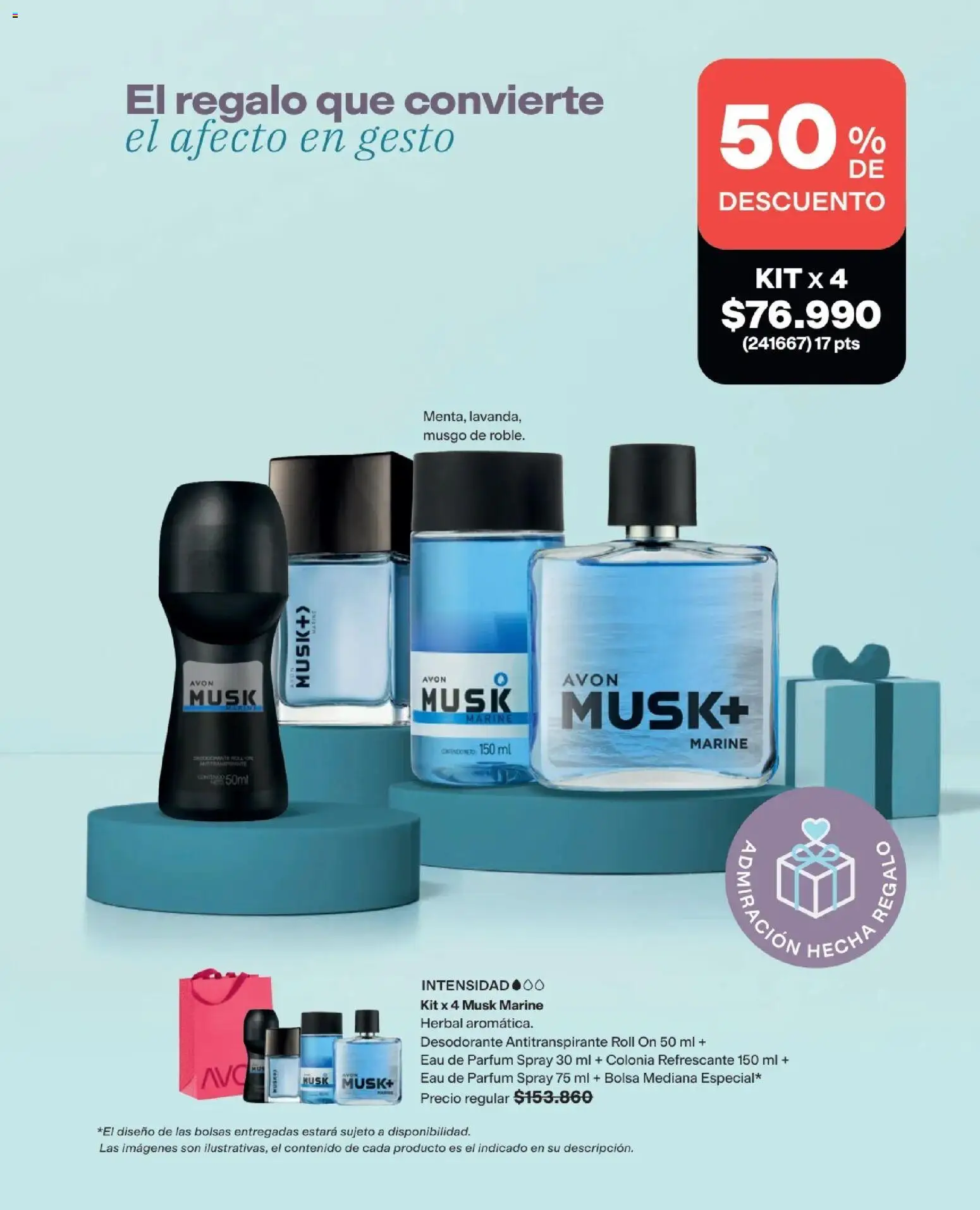 Avon revista - valida desde el 01.08.2026 | Página: 17 | Productos: Bolsa, Desodorante, Antitranspirante