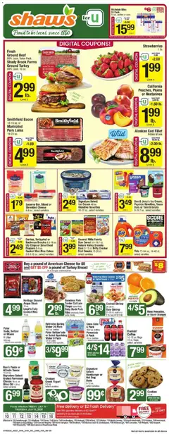 Preview of Shaw's weekly ads valid from 07/10/2026