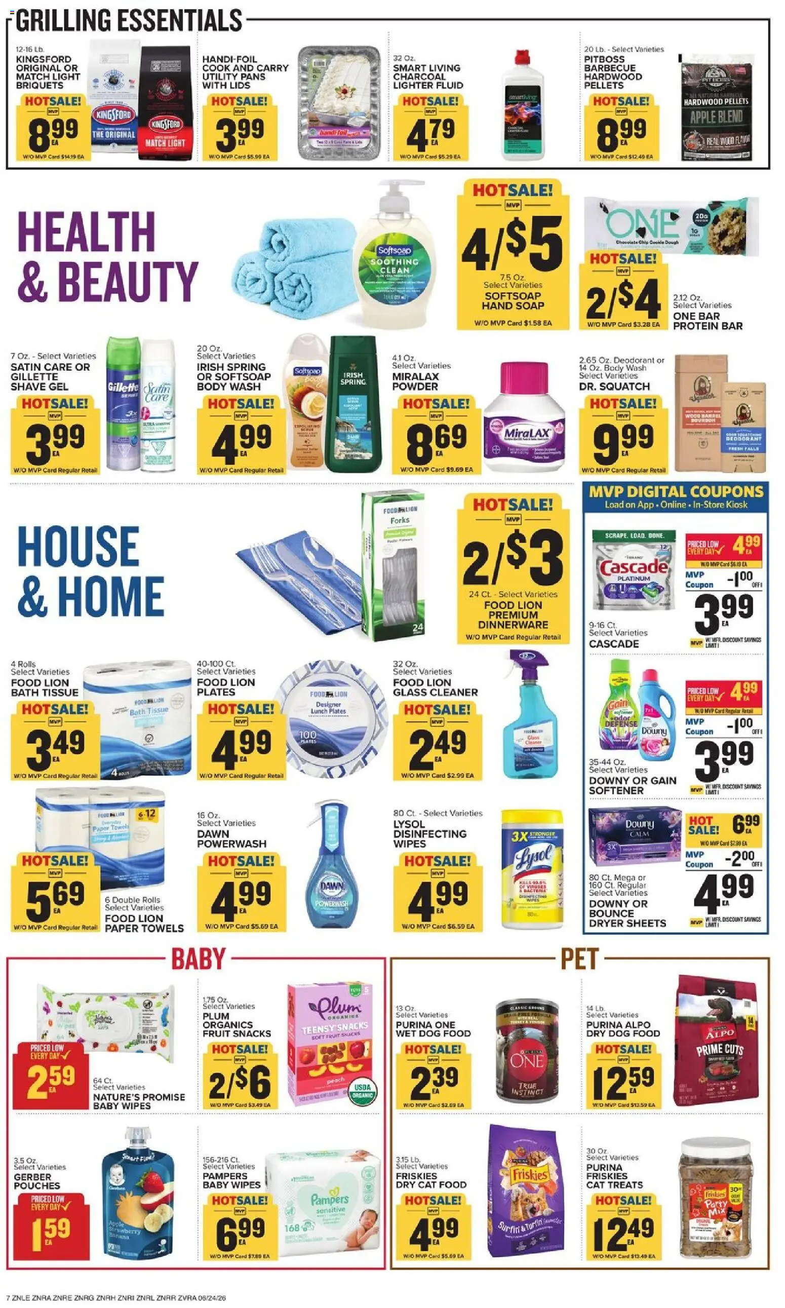 Food Lion Weekly Ad - valid from 06/24/2026 | Page: 13 | Products: Powder, Chocolate, Lighter, Chocolate Chip