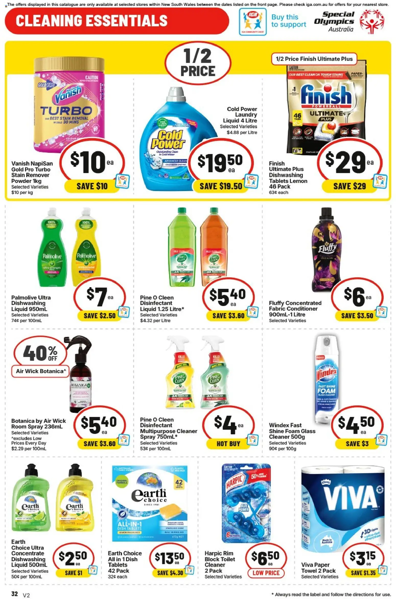 IGA catalogue - valid from 06.05.2026 | Page: 29 | Products: Fragrance, Water, Laundry, Tablets