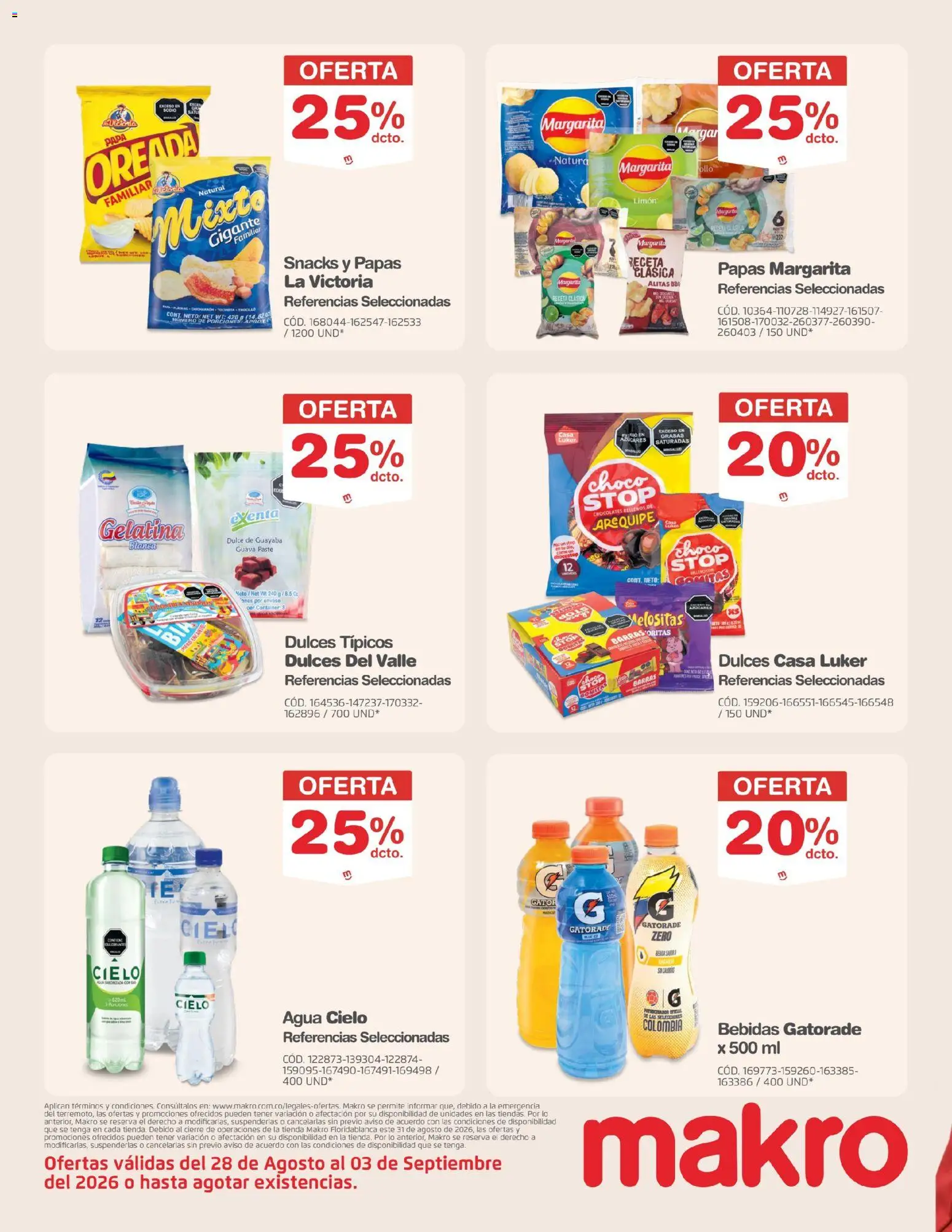Makro revista - valida desde el 28/08/2026 | Página: 14