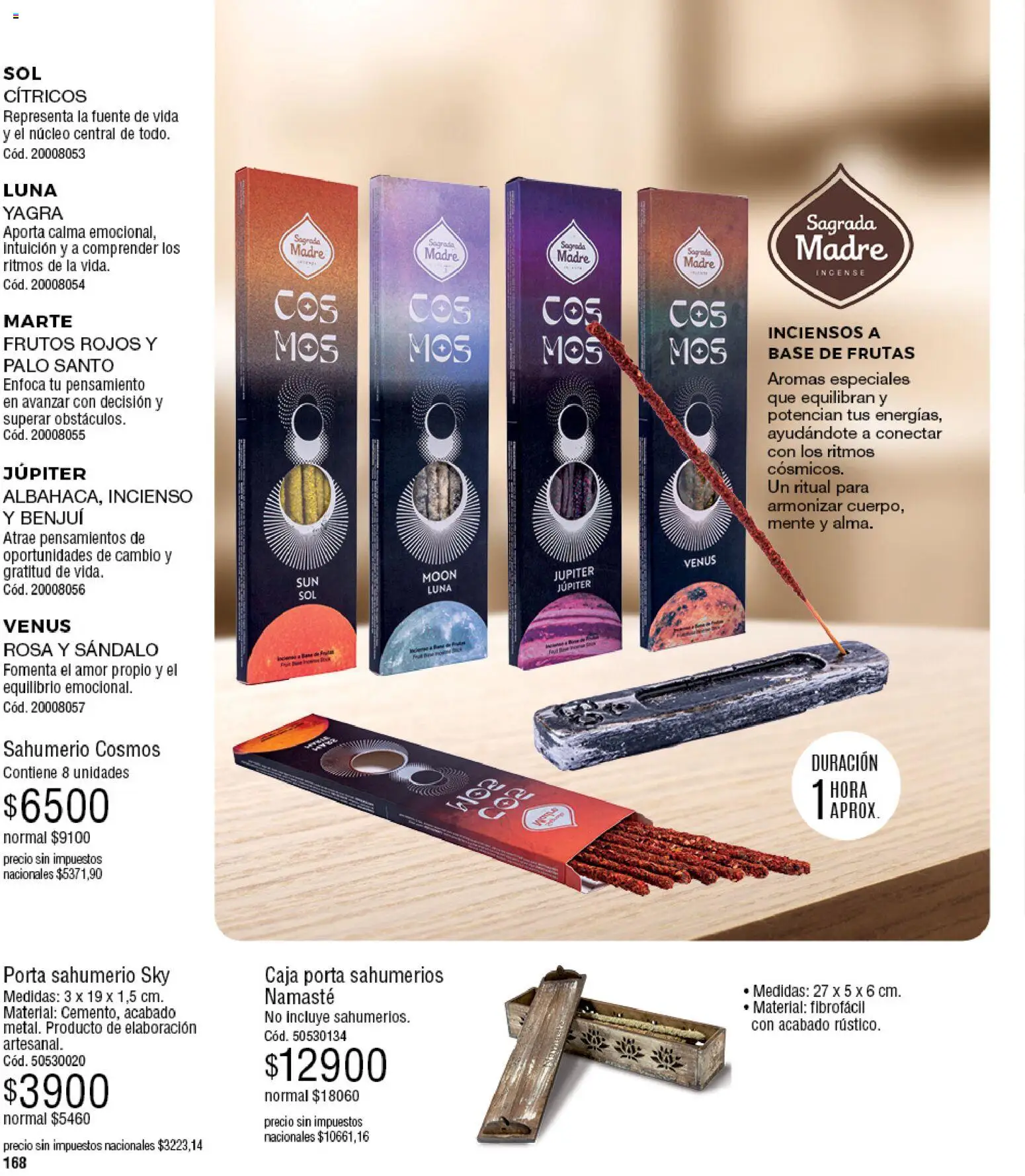 Millanel - Catálogo │ válido desde el 20/07/2026 | Página: 192 | Productos: Sahumerio, Porta sahumerio, Frutos rojos, Caja