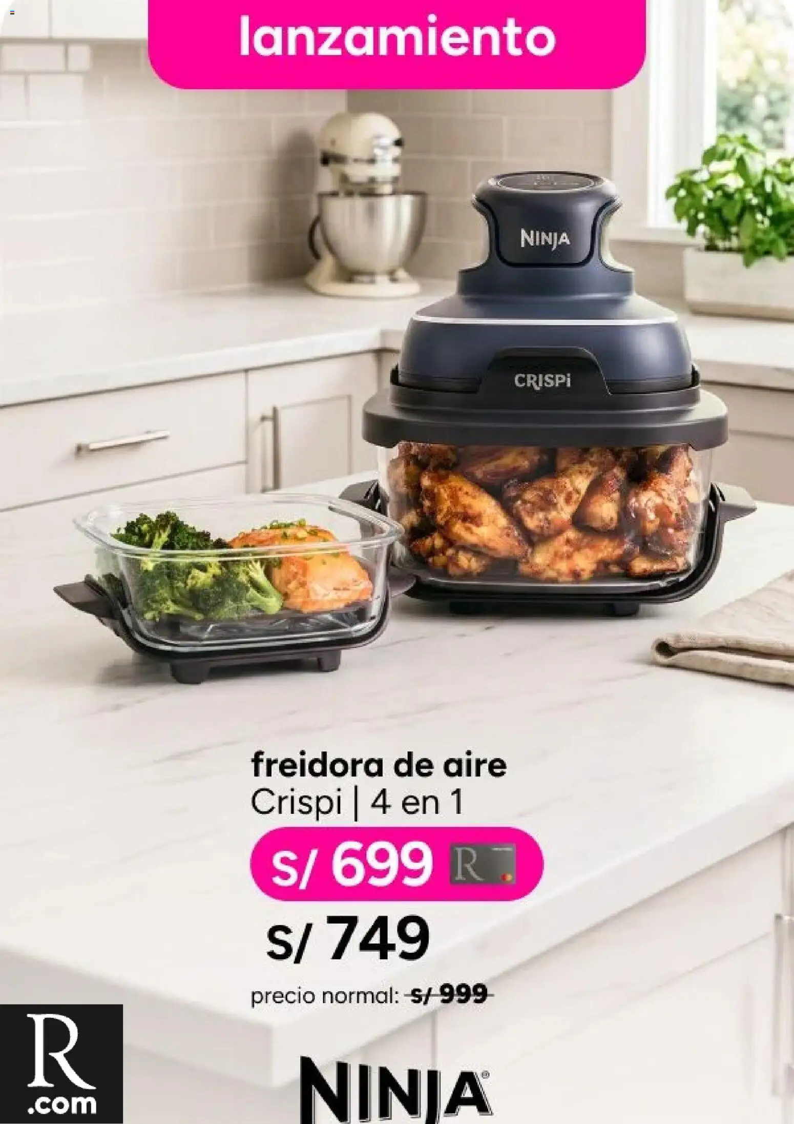 Catálogo Ripley válido desde 14/09/2026 | Página: 3 | Productos: Freidora, Freidora de aire