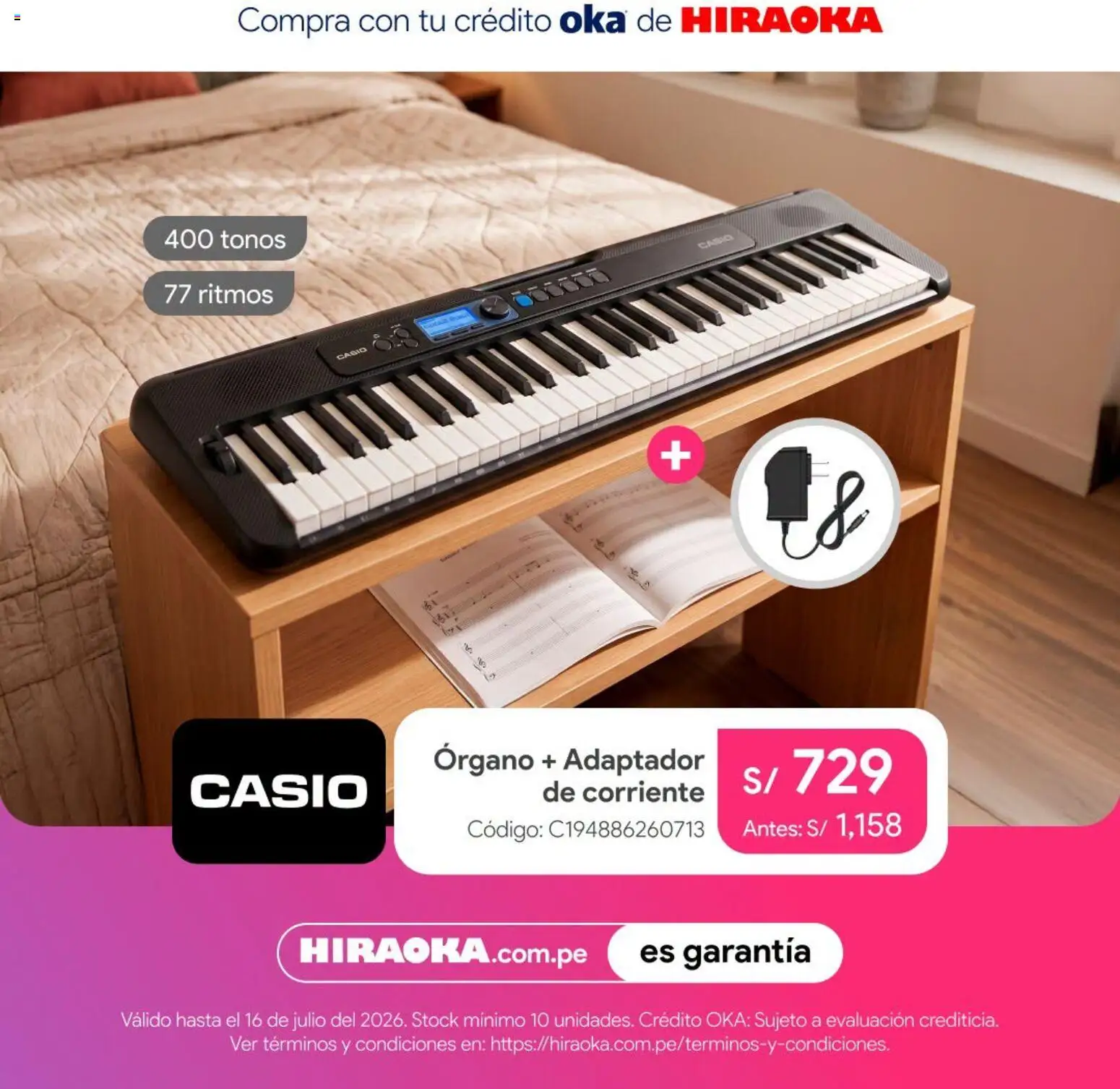 Catálogo Hiraoka válido desde 14/07/2026 | Página: 5 | Productos: Adaptador
