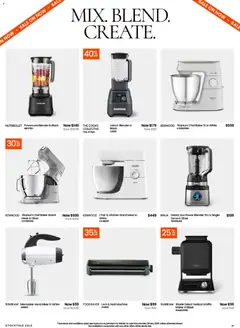Preview of Myer Stocktake Sale - valid from 25.05.2026 | Page: 30 | Products: Saw, Blender, Mixer
