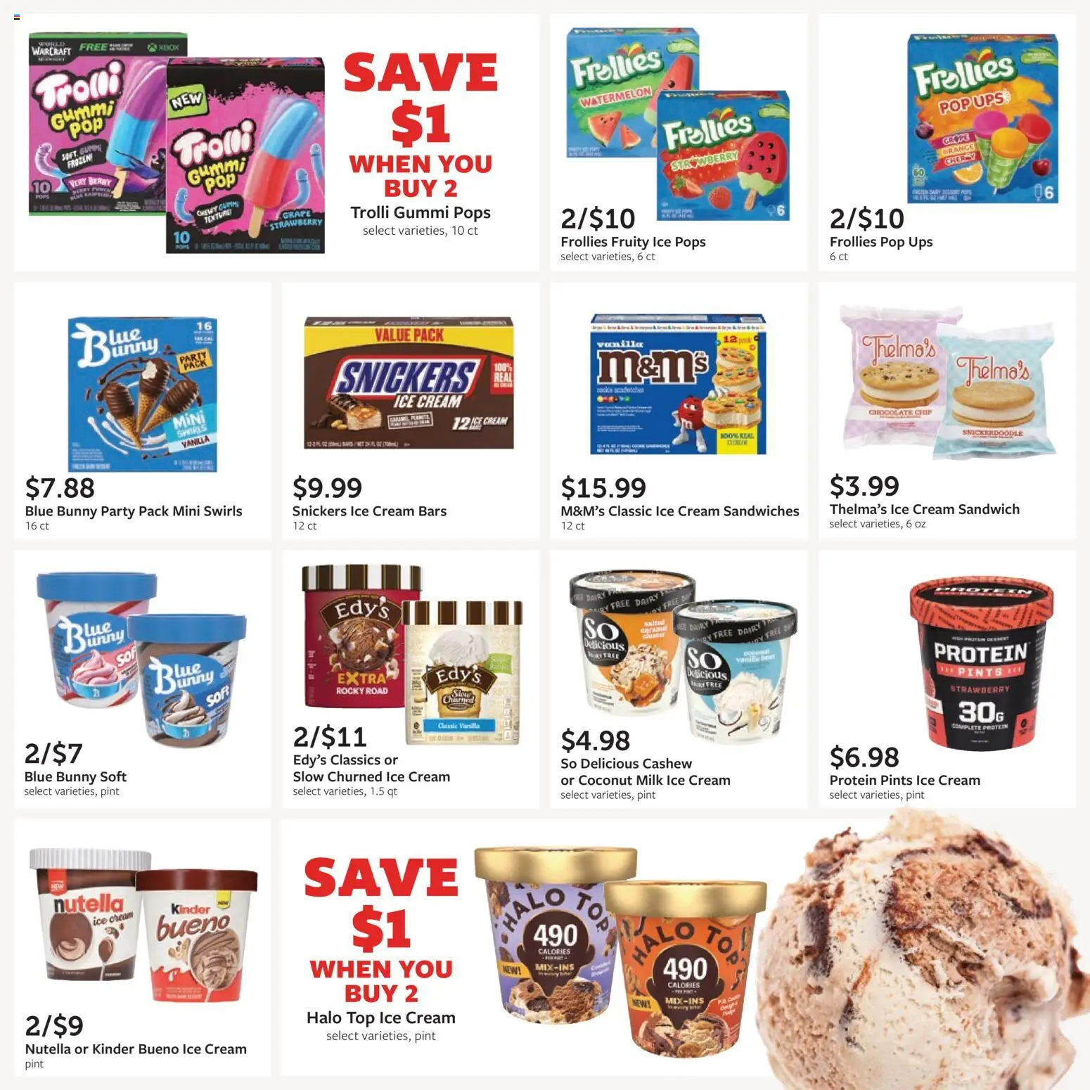 Fareway Monthly Ad - valid from 09/28/2026 | Page: 26 | Products: Nutella, Watermelon, Chocolate Chip, Coconut