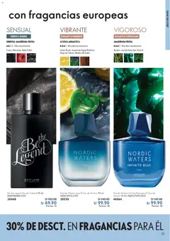Vista previa de folleto Oriflame catálogo - Campaña 8 de la Oriflame válido desde 30.05.2026 | Página: 23 | Productos: EAU de Toilette