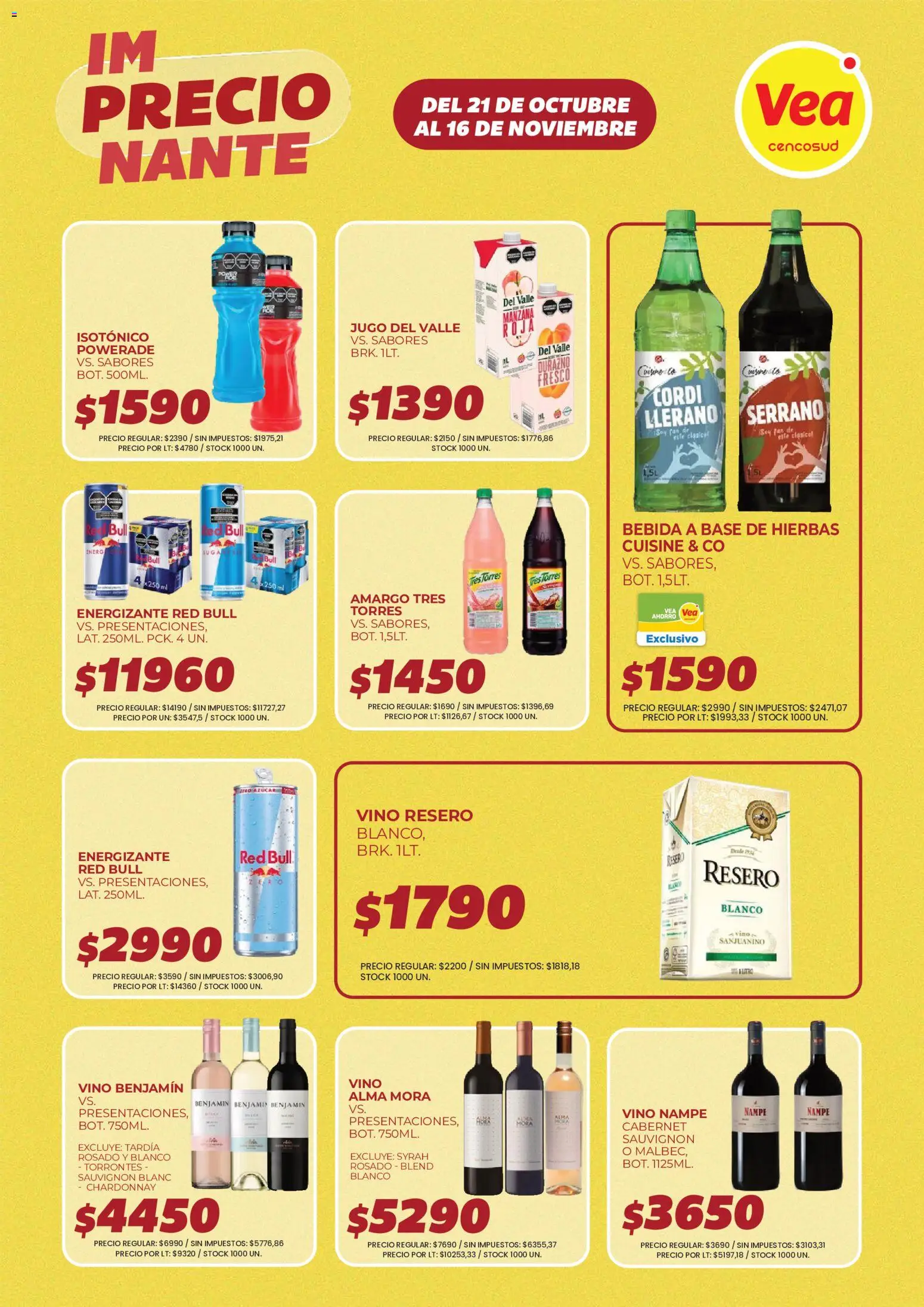 Vea - ImPRECIOnante | BsAs, NEA y Chubut │ válido desde el 21/10/2026 | Página: 8