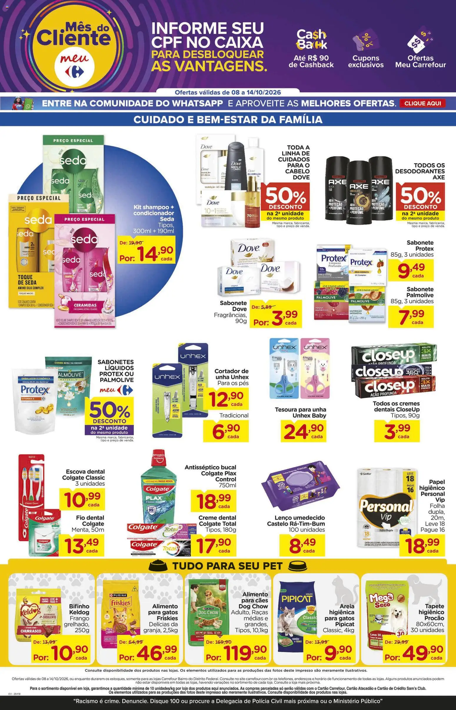Carrefour Bairro Folheto - válido de 08/10/2026 | Página: 8