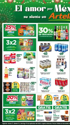 Vista previa de Arteli folleto, nuevo folleto de la tienda, válido en México a partir del 11/09/2026