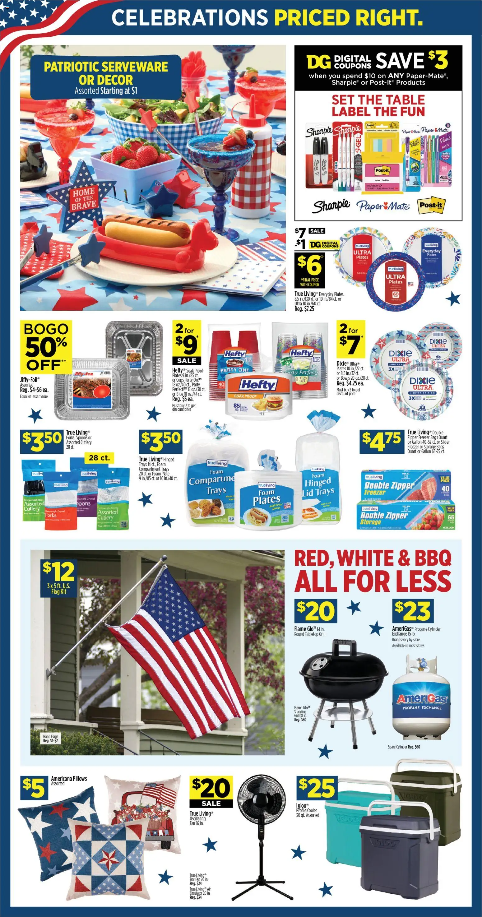 Dollar General Weekly Ad - TX - valid from 24.05.2026 | Page: 11 | Products: Table, Box, Freezer, Grill
