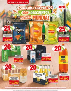 Ara catálogo  Ahorra con precios bajos y ofertas -  Vista previa de la revista de la tienda Ara valido desde el 09/07/2026