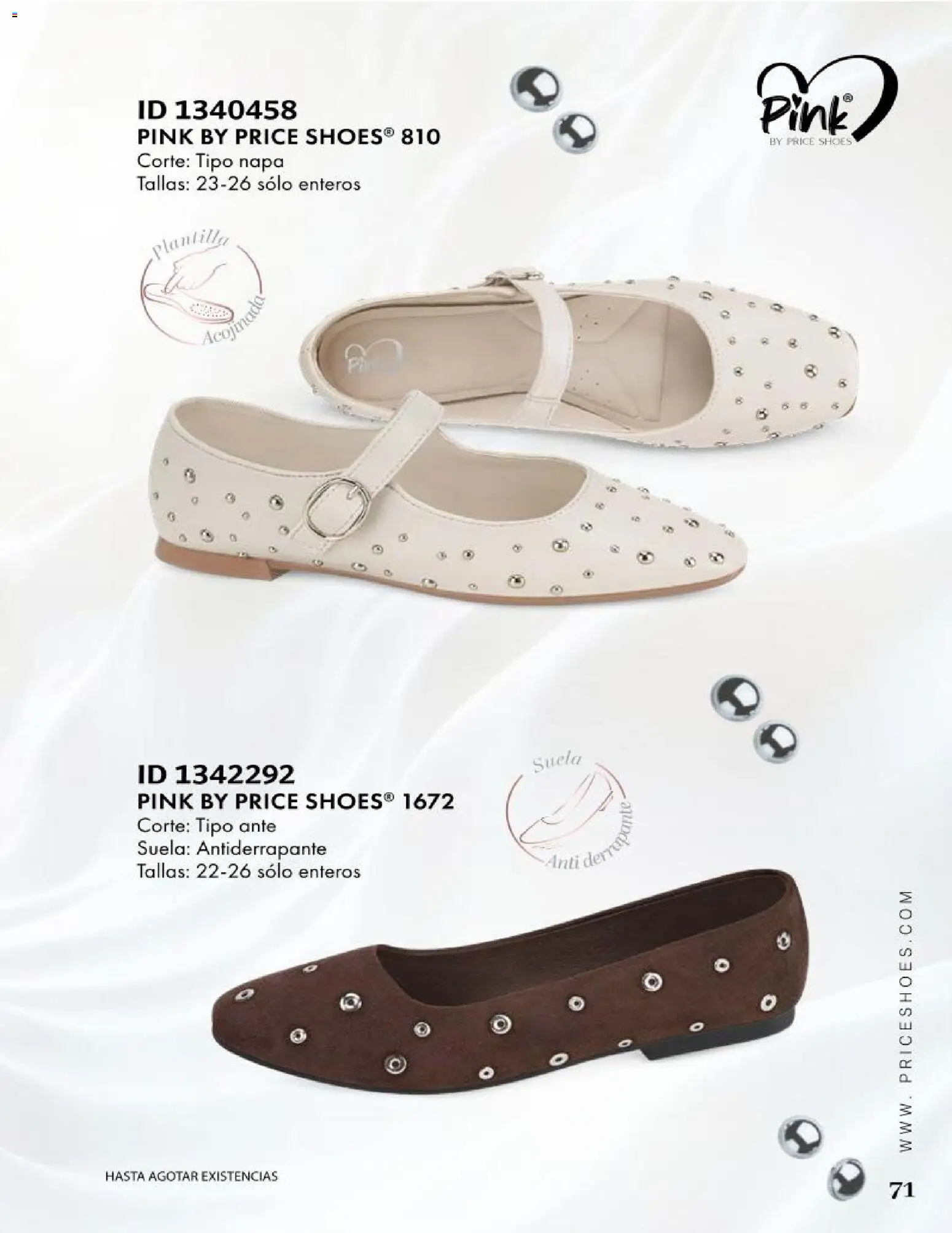 Nuevas ofertas de Price Shoes válidas en toda la República Mexicana desde el 09.05.2026. ¡Encuentra las mejores ofertas en Price Shoes catálogo Especial Vestir! | Página: 71