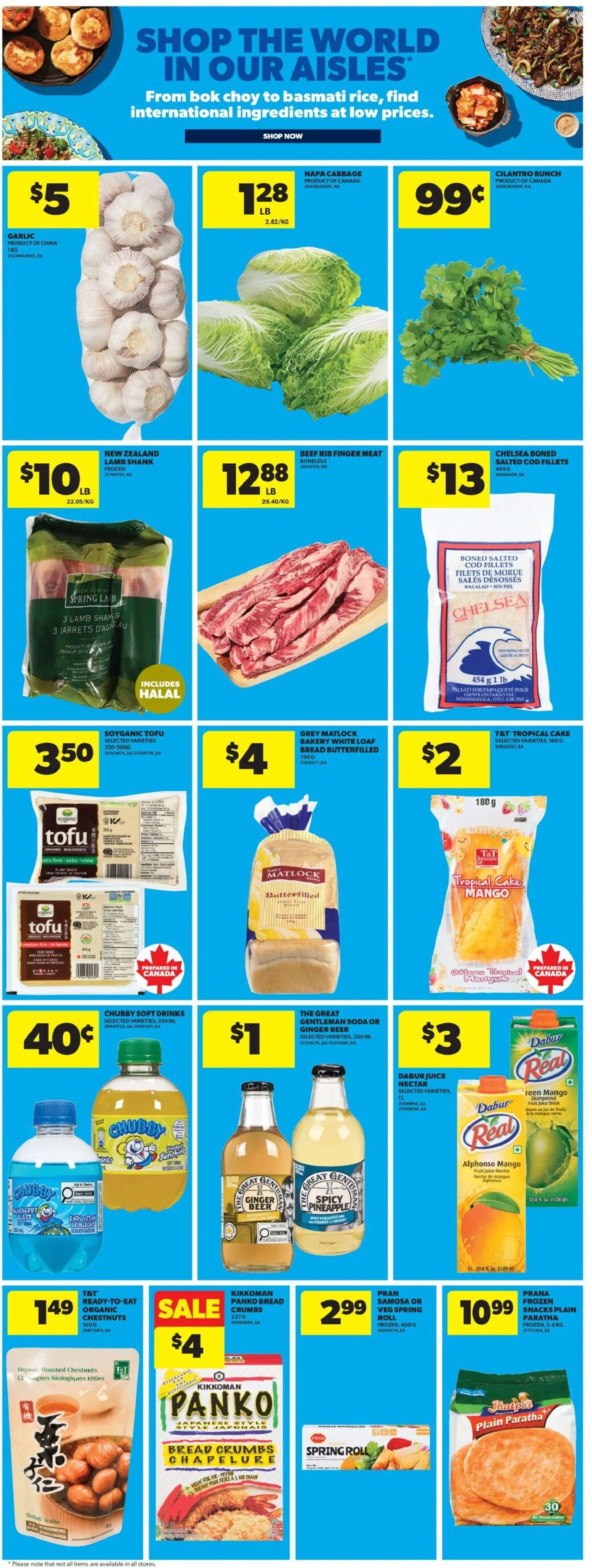 Real Canadian Superstore flyer valid from Jul 23, 2026 | Page: 23 | Products: Beef, Pineapple, Fruit, Cabbage