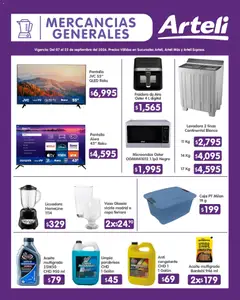 Vista previa de Arteli folleto Quincenal, nuevo folleto de la tienda, válido en México a partir del 07/09/2026 | Página: 15