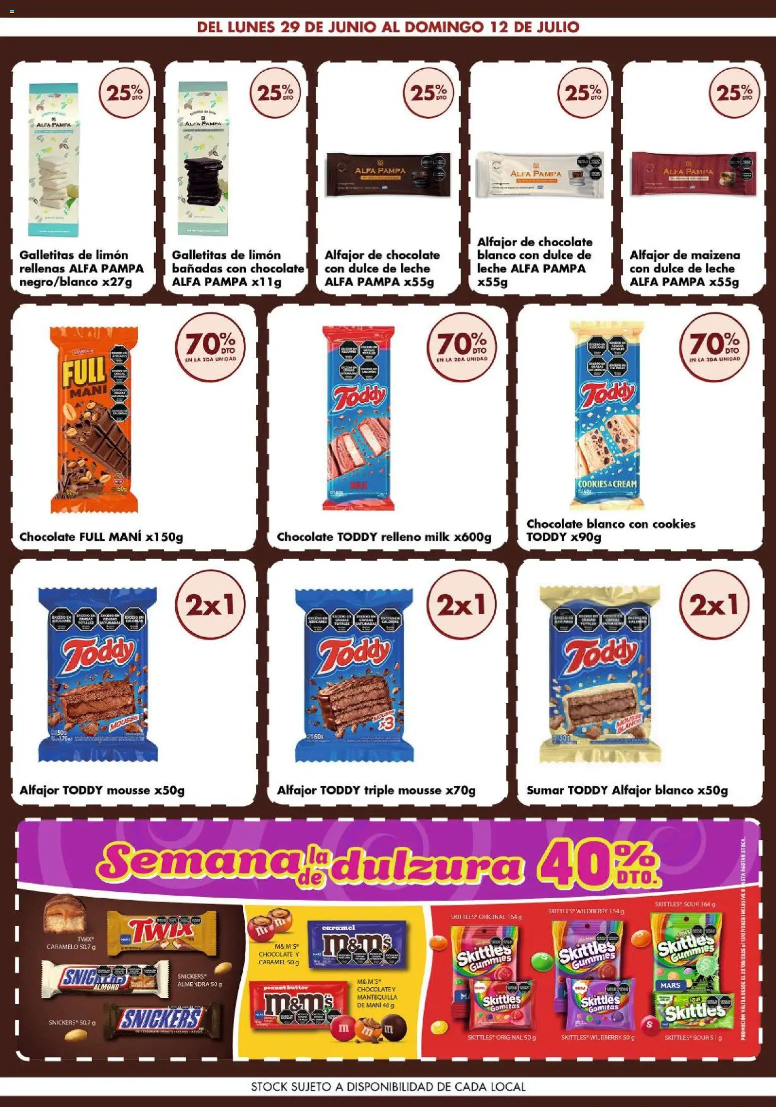 Disco - Folleto Semana De La Dulzura Disco │ válido desde el 29/06/2026 | Página: 5 | Productos: Galletitas, Gomitas, Limón, Leche