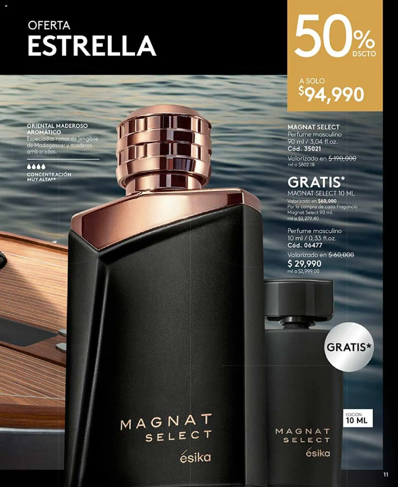 Ésika revista - valida desde el 17/07/2026 | Página: 11 | Productos: Perfume, Fragancia
