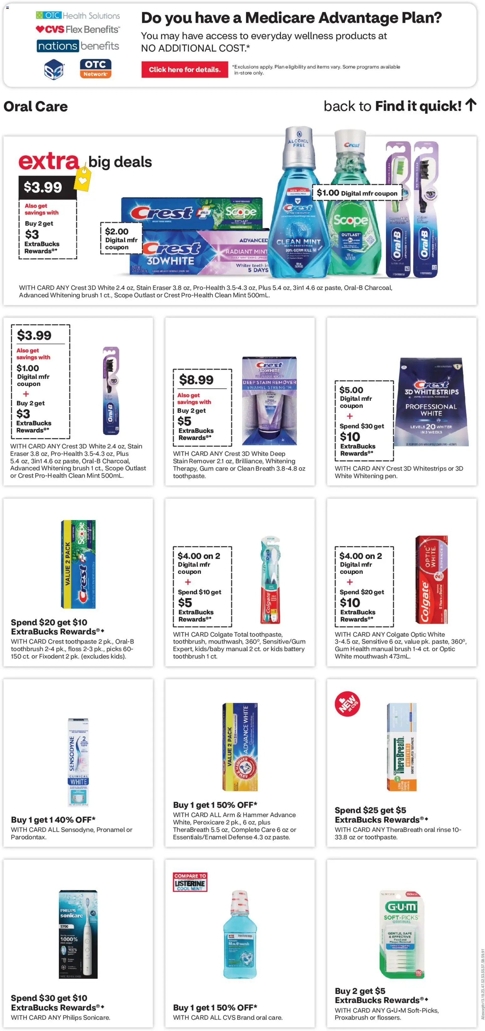 CVS Pharmacy Weekly Ad - valid from 08/30/2026 | Page: 13 | Products: Charcoal, Brush, Hammer, Stain remover
