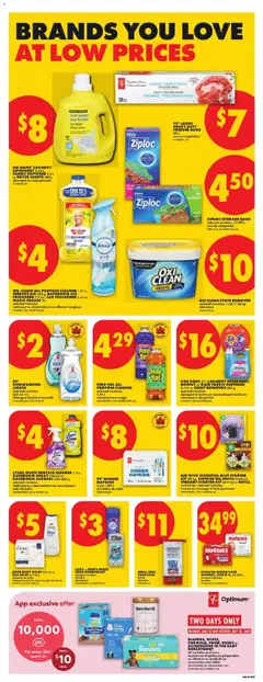 Preview of MR. CLEAN ALL PURPOSE CLEANER 1.21 L, FEBREZE AIR 230 g, BATHROOM AIR FRESHENER 7.5 ml, CAR FRESHENER 2 ml or MAGIC ERASER 2's, All purpose cleaner 1.21 L, Febreze air 230 g, bathroom air freshener 7.5 ml, car freshener 2 ml or magic eraser 2's, selected varieties from shop No Frills valid from 21.05.2026 | Page: 8
