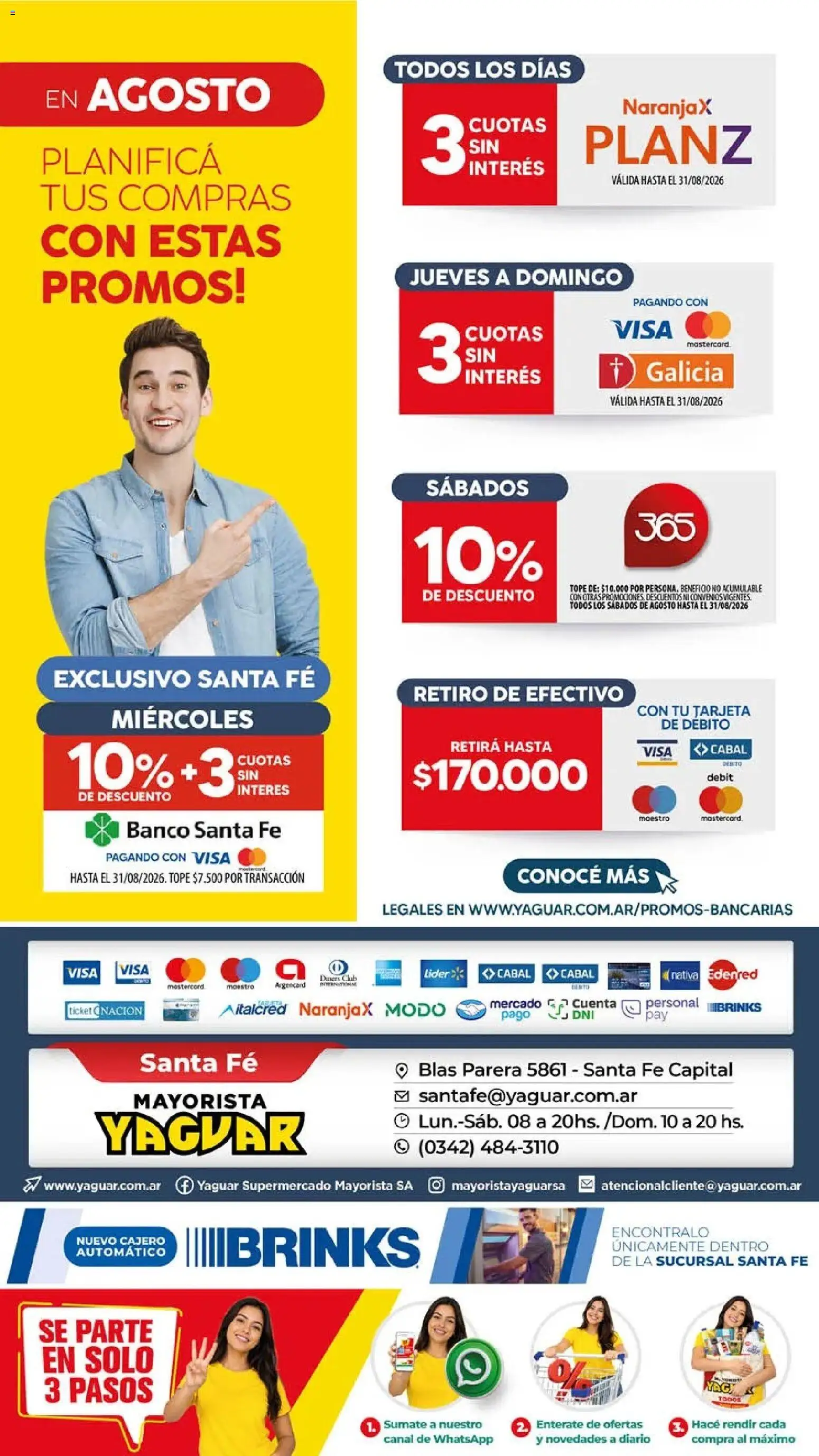 Yaguar - Oferta Semanal Santa Fé │ válido desde el 24/08/2026 | Página: 22