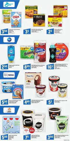 Preview of Maxi weekly flyer / circulaire from shop Maxi valid from Jul 9, 2026 | Page: 11 | Products: Rice, Detergent, Yogurt, Chocolate
