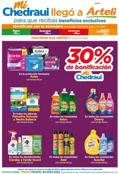 Vista previa de Arteli folleto Mi Chedraui llegó, nuevo folleto de la tienda, válido en México a partir del 24/07/2026