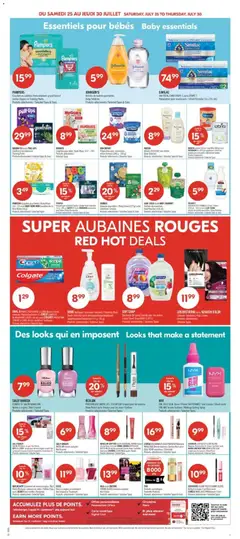 Preview of Pharmaprix weekly flyer / circulaire from shop Pharmaprix valid from Jul 24, 2026 | Page: 10