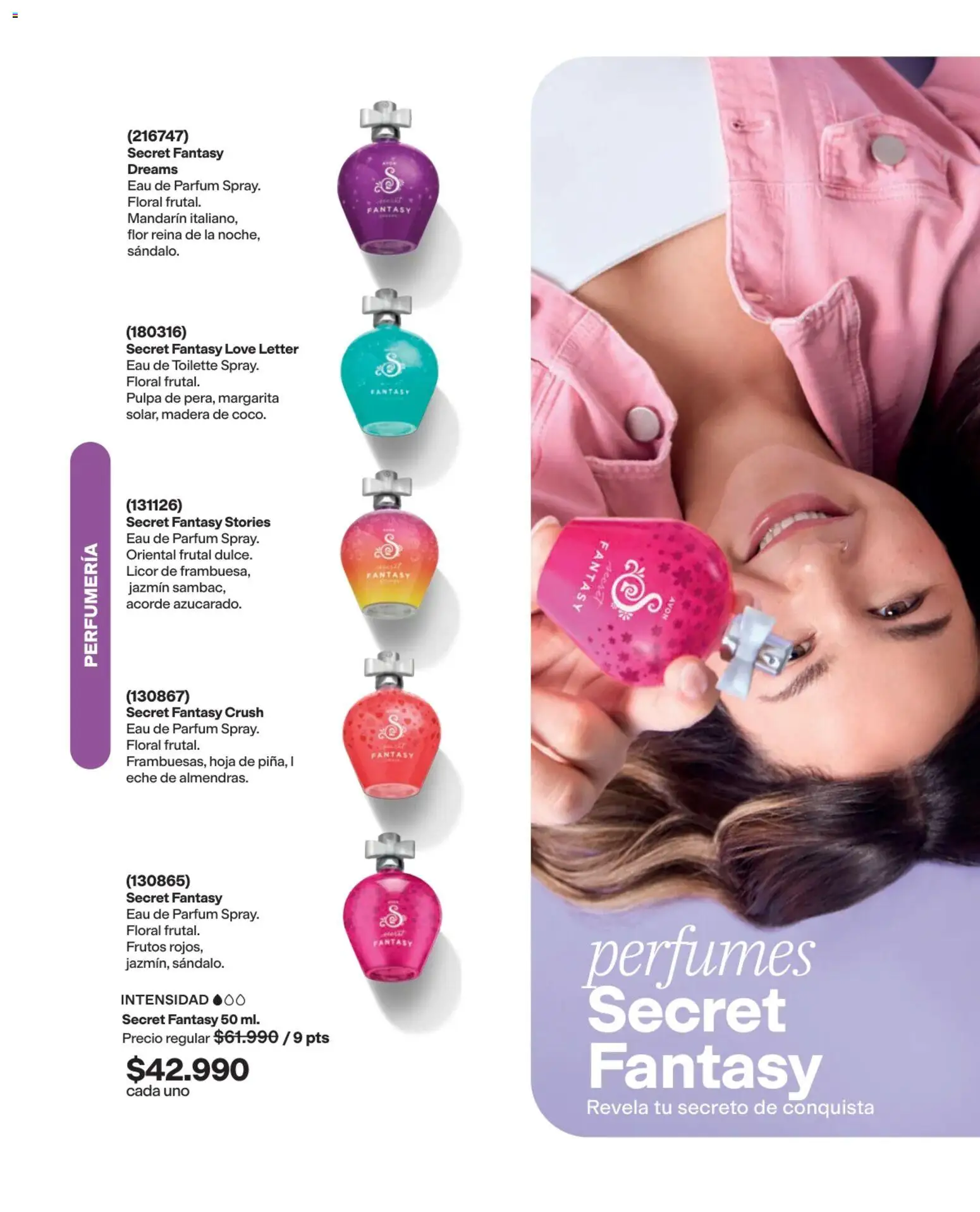 Avon revista - valida desde el 03/08/2026 | Página: 84 | Productos: Perfumes, Eau de toilette, Hoja