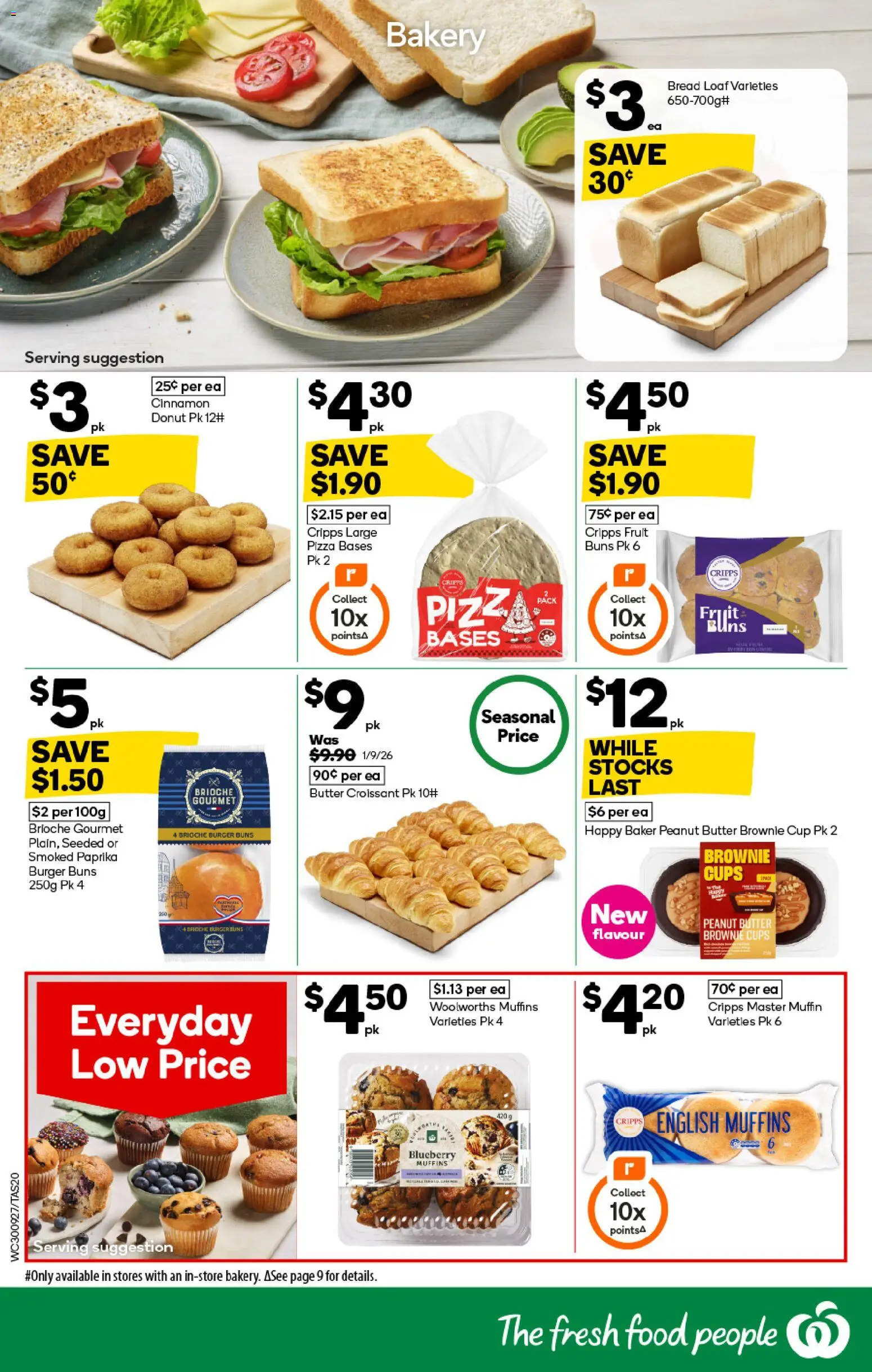 Woolworths catalogue - valid from 30/09/2026 | Page: 18 | Products: Food, Paprika, Fruit, Donut