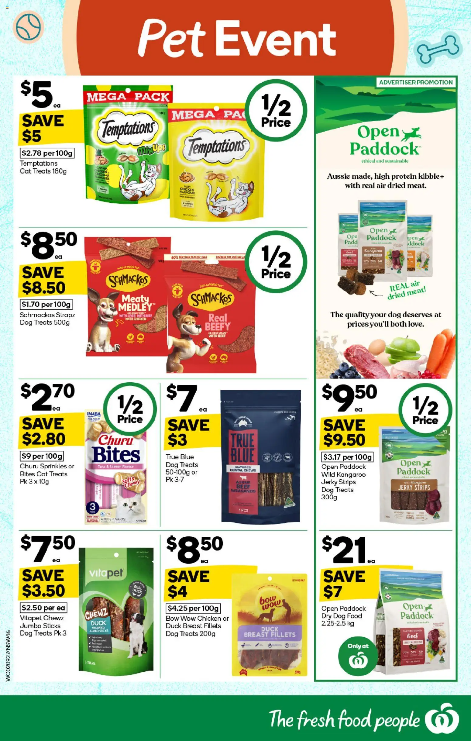 Woolworths catalogue - valid from 02/09/2026 | Page: 46 | Products: Chicken, Beef, Cheddar, Dried meat