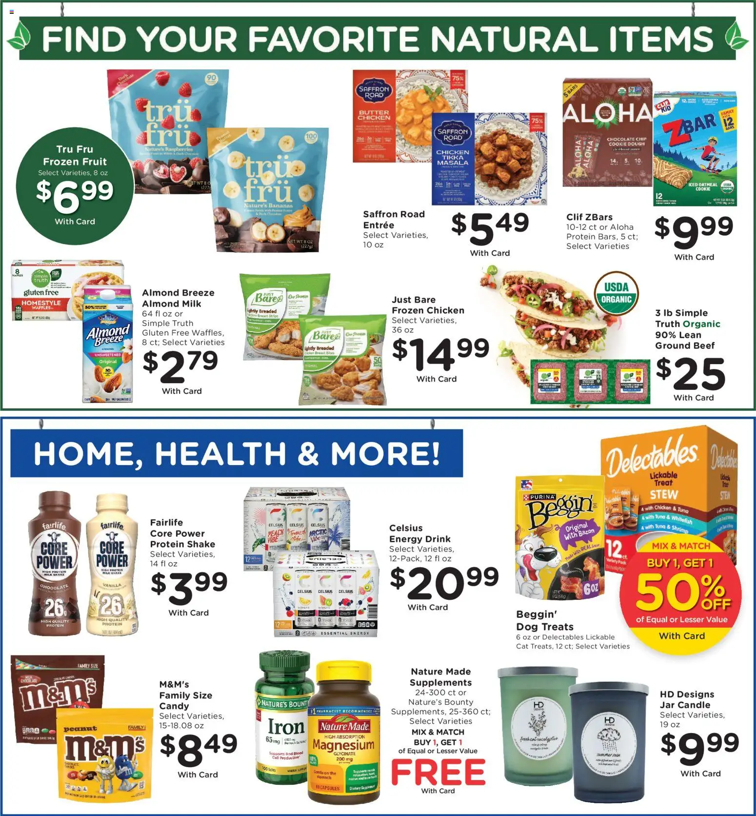 Mariano's Weekly Ad - valid from 08/26/2026 | Page: 12 | Products: Bananas, Protein, Fruit, Dough