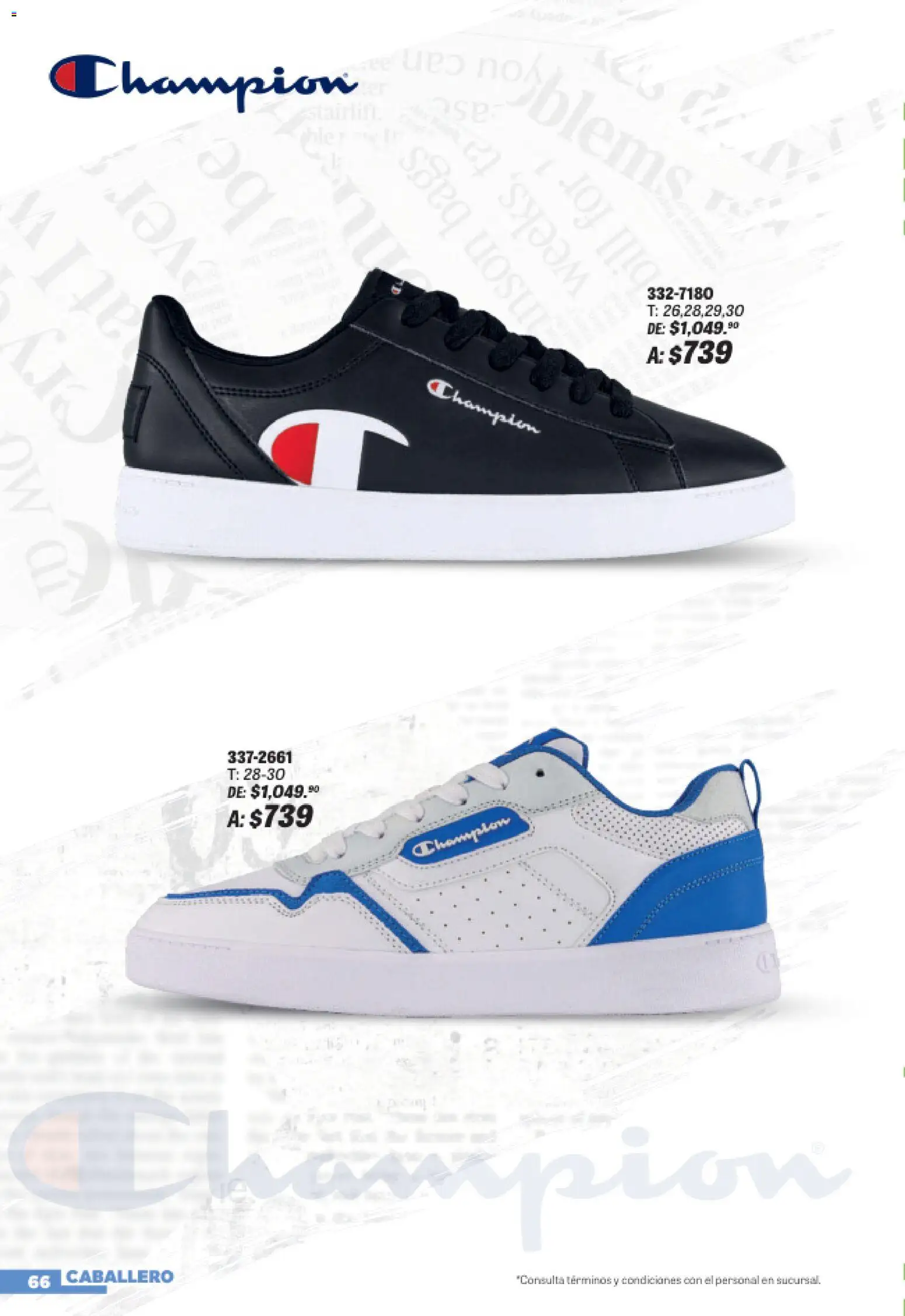Nuevas ofertas de Andrea válidas en toda la República Mexicana desde el 19/07/2026. ¡Encuentra las mejores ofertas en Andrea catálogo Sports Week! | Página: 66
