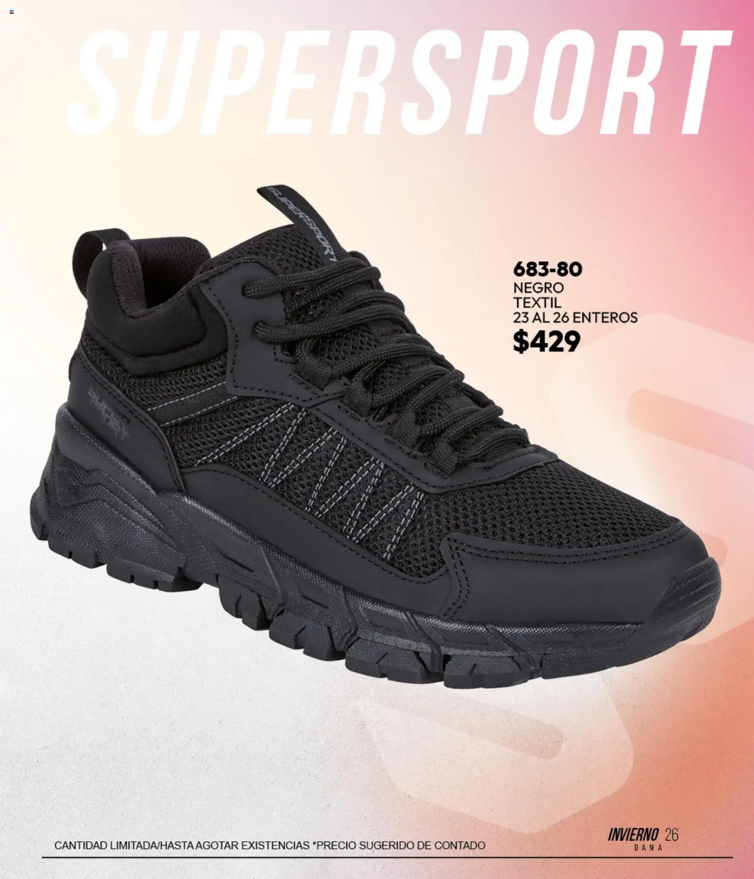 Nuevas ofertas de Cklass válidas en toda la República Mexicana desde el 11/09/2026. ¡Encuentra las mejores ofertas en Cklass catálogo Sportbrands Dama Invierno! | Página: 78