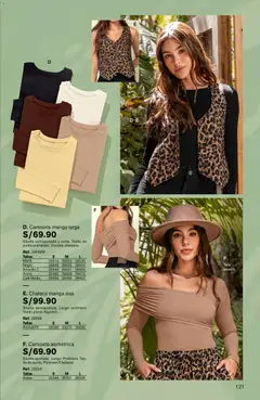 Vista previa de folleto Leonisa catálogo Leo - Campaña 9 de la Leonisa válido desde 04.06.2026 | Página: 121 | Productos: Café, Chaleco