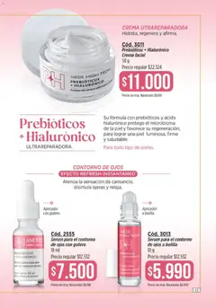 Vista previa Catálogo Amodil Campaña 9 válido desde el 05.05.2026 | Página: 43 | Productos: Contorno de ojos, Serum, Contorno, Crema