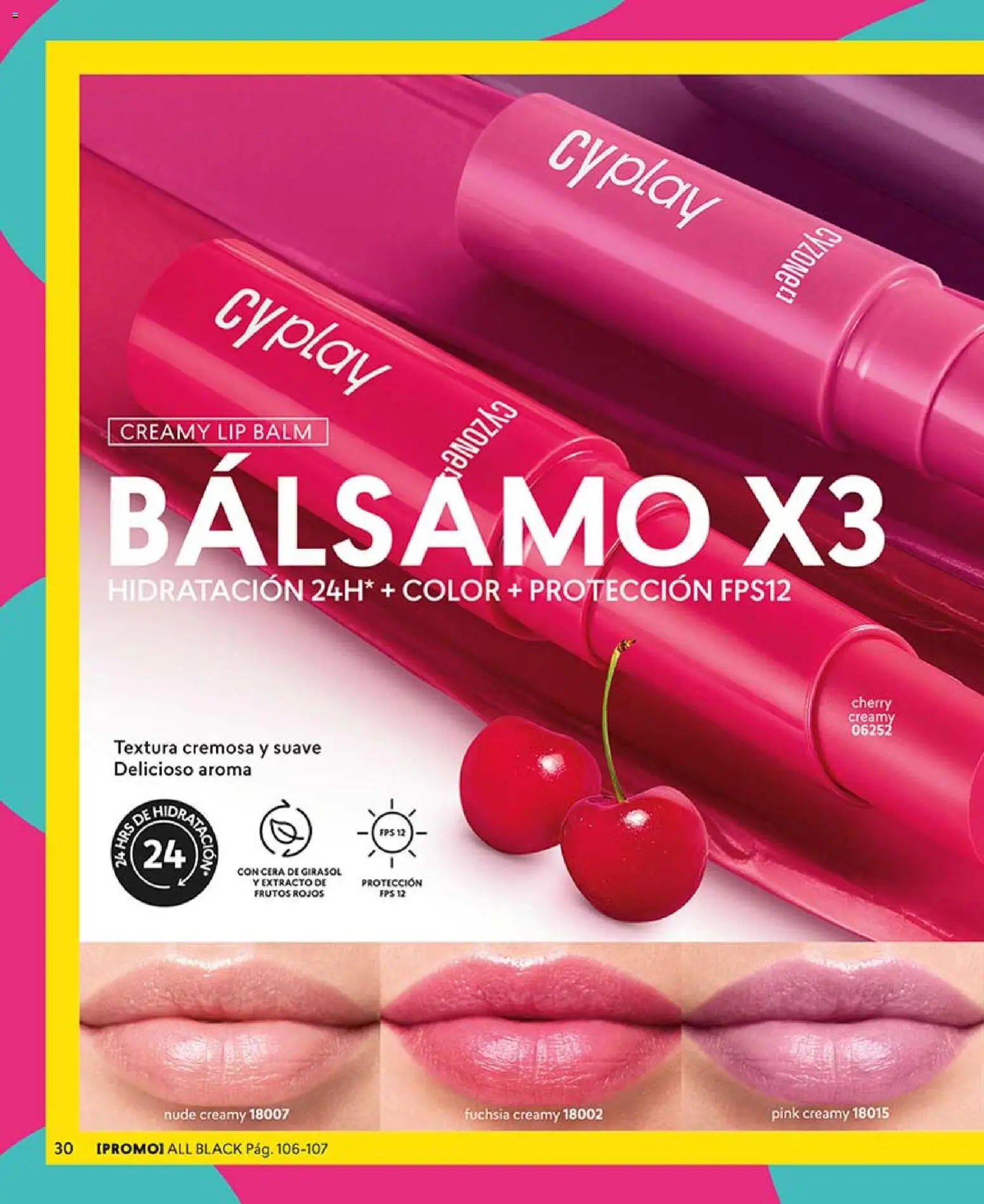 Catálogo CyZone Campaña 6 │ válido desde el 31.03.2026 | Página: 30 | Productos: Bálsamo, Cera