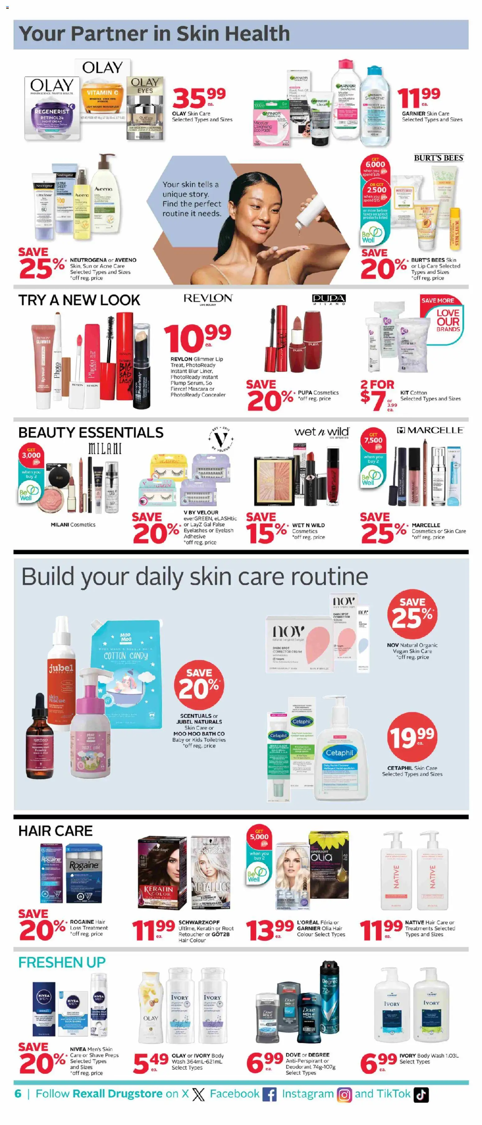 Rexall flyer valid from 29.05.2026 | Page: 16 | Products: Cream, Concealer, Deodorant, Antiperspirant
