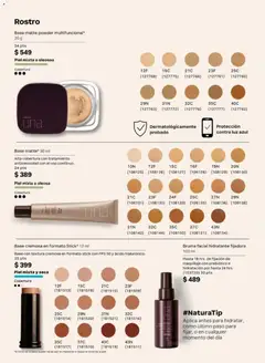 Vista previa de Natura campaña 8 2026, nuevo folleto de la tienda, válido en México a partir del 08.05.2026 | Página: 66 | Productos: Bruma, Maquillaje