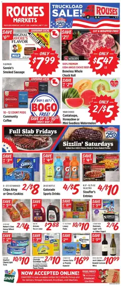 Preview of Rouses weekly ads valid from 10.06.2026
