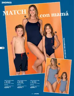 Vista previa de Andrea catálogo Lencería & vestir interior, nuevo folleto de la tienda, válido en México a partir del 24.05.2026 | Página: 60 | Productos: Traje, Traje de baño, Lenceria, Baño