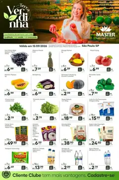 Master ofertas do Dia - Pré-Visualização do folheto da loja Master, válido de 15/09/2026