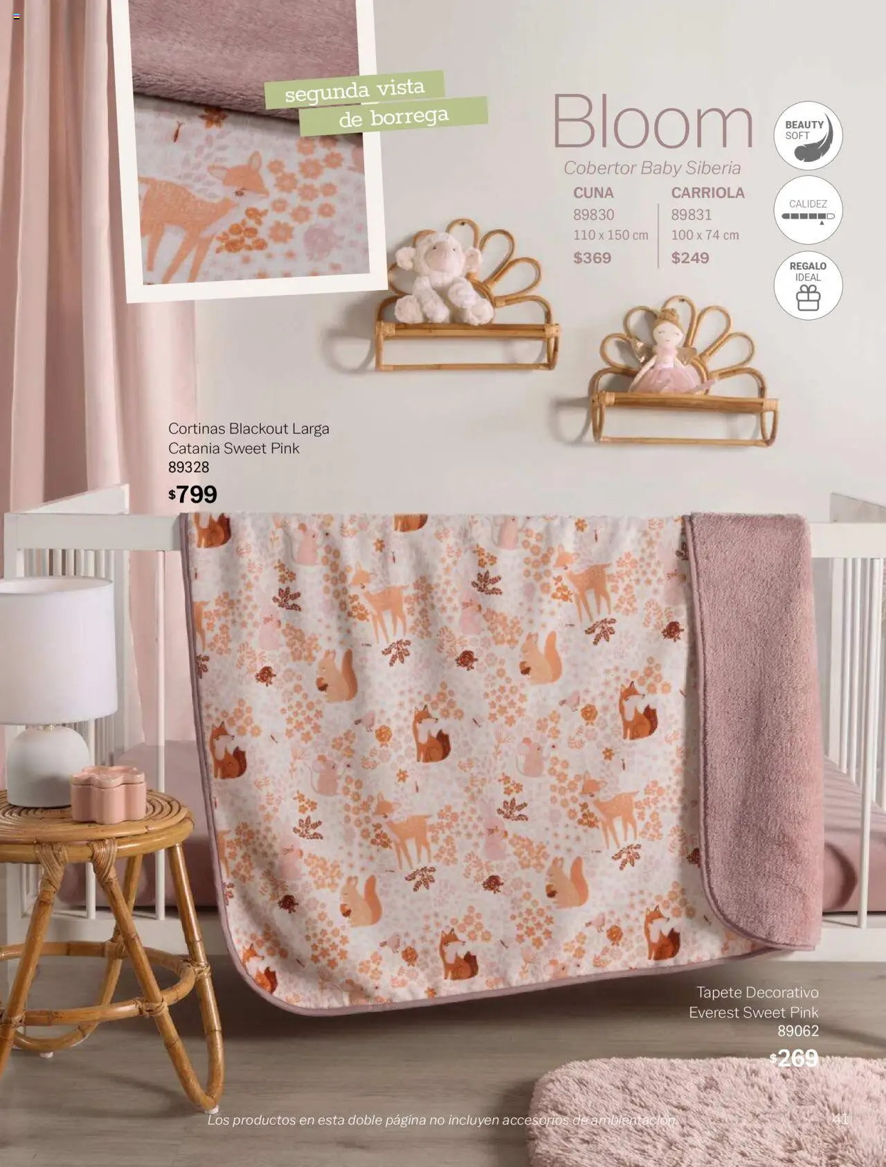 Nuevas ofertas de Vianney válidas en toda la República Mexicana desde el 15.08.2025. ¡Encuentra las mejores ofertas en Vianney - Catálogo Bebé! | Página: 43 | Productos: Carriola, Cuna, Cortinas, Tapete