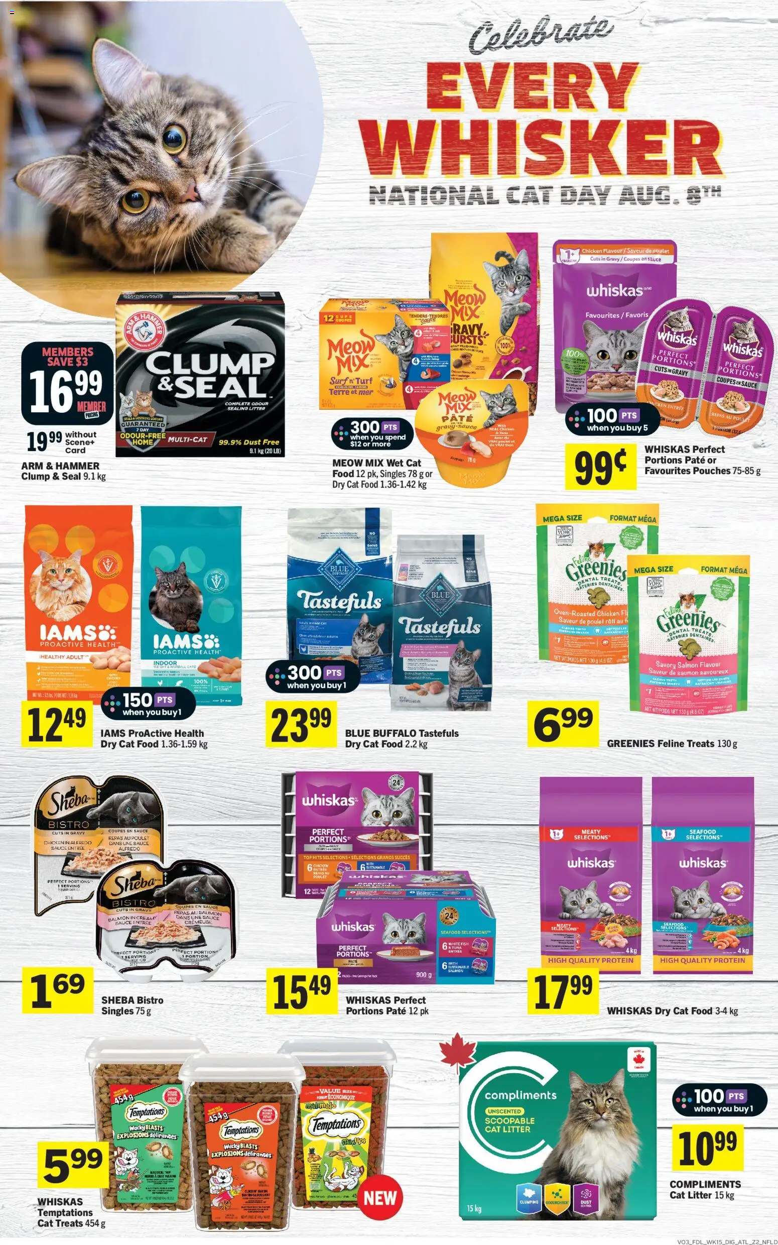 Foodland flyer valid from Aug 6, 2026 | Page: 12 | Products: Fish, Seafood, Protein, Chicken