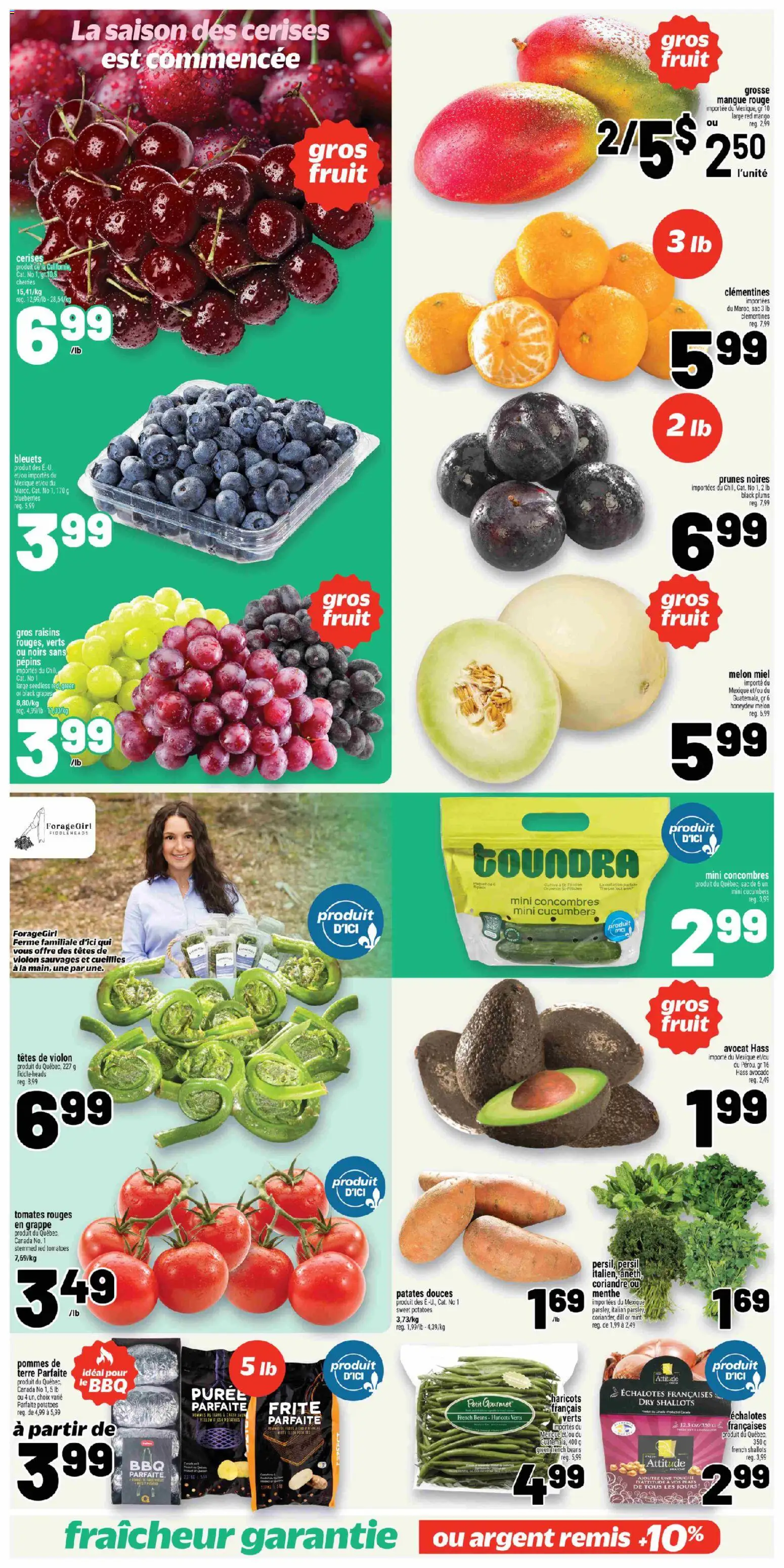 Metro flyer valid from 07.05.2026 | Page: 5 | Products: Cucumbers, Potatoes, Tomatoes