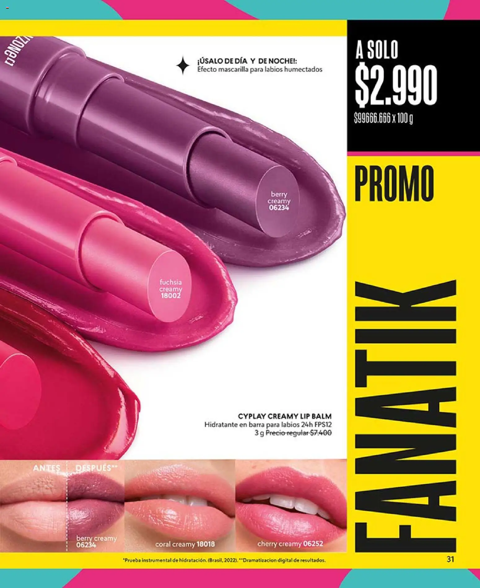 Catálogo CyZone Campaña 6 │ válido desde el 31.03.2026 | Página: 31 | Productos: Mascarilla