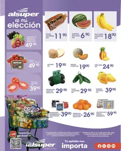 Vista previa de Alsuper folleto Zacatecas, nuevo folleto de la tienda, válido en México a partir del 19.05.2026